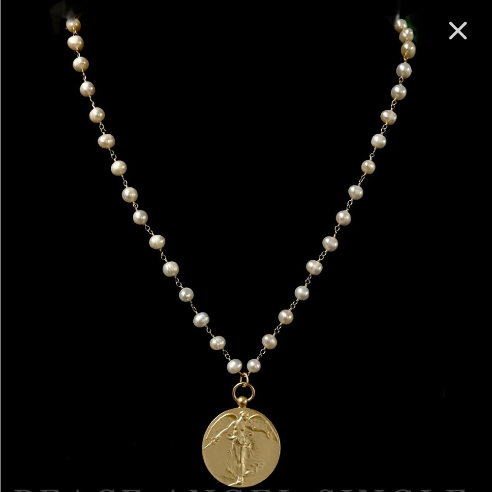 Freshwater Pearl Goddess Necklace